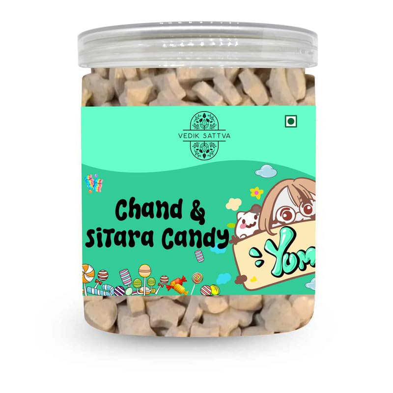 Vedik Sattva Chand & Sitara Candy - Fun Moon & Star Shaped Candy