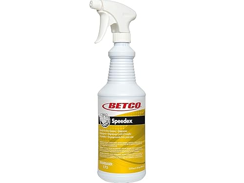 Betco 1731200 Speedex Heavy-Duty Degreaser, Mint Scent, 32 Oz., 12 Bottles/Carton