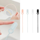 NentMent 8 Pack Iced Coffee Cups Straw Cleaner Brush 3 in 1 Drinking Straws Brush Insulated Tumblers Cleaning Brush for Flip Straw Tumbler Water