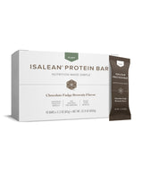 Isagenix Plant-Based IsaLean Protein Bar - Naturally Sweetened Energy Source - Protein Bar with 17g of Pea Protein & 6g of Fiber - Muscle Recovery
