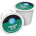 Happy Belly an Amazon Brand -Medium Roast Coffee Pods, Kona Blend, Compatible with Keurig 2.0 K-Cup Brewers, 100 Count