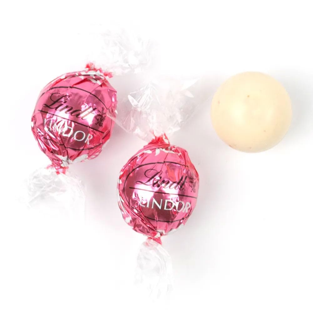 Valentine's Day Heart Bubbles Gift Tin With Strawberries & Cream Truffles
