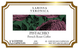 Pistachio French Roast Coffee (Single Serve K-Cup Pods) (Gourmet, Naturally Flavored, Whole Coffee Beans) (12 pods, ZIN: 574167) - 3 Pack