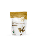 Halo Naturals Organic Bladderwrack Cut & Sifted, 4 Ounces USDA Certified | Resealable Pouch| Packaged in The USA