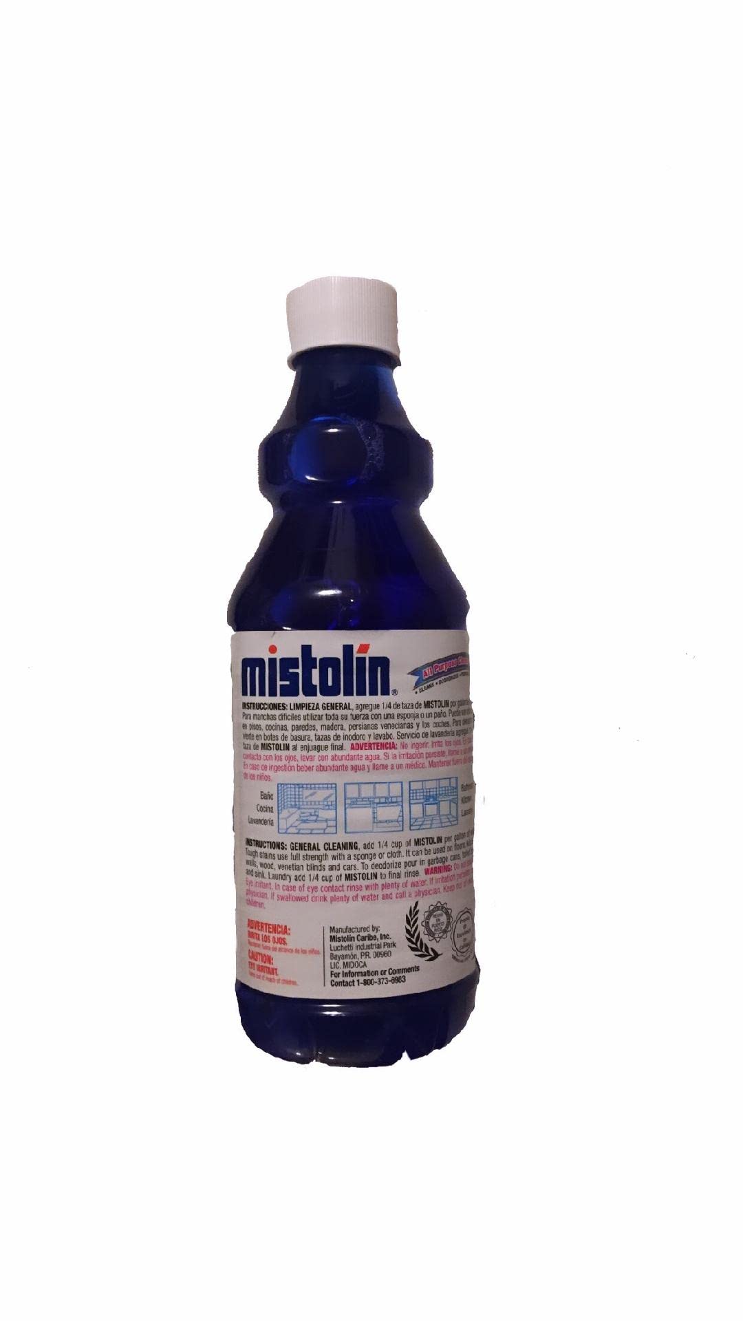 Mistolin Lavender All Purpose Cleaner 15oz 2 Pack by Mistolin