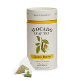 Avocado Leaf Lemon Tea Blend - Caffeine-Free | Healthy Herbal Tea | Immune Booster | Cold Brew or Hot Tea | 15 Tea Bags -30 Servings (Non-GMO)