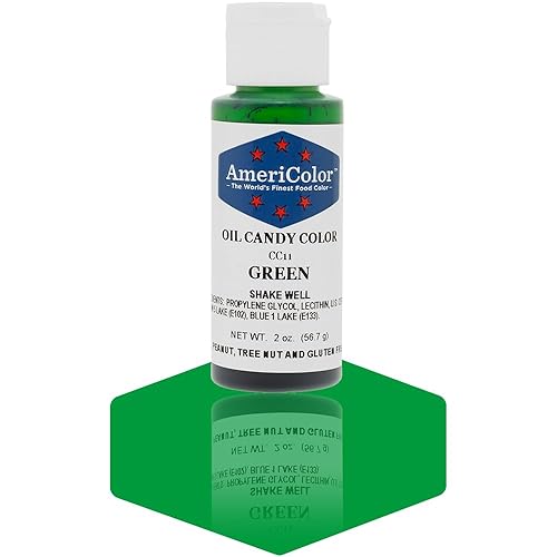 Americolor Candy Oil - GREEN 2 OUNCE CANDY OIL COLOR