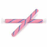 Old Fashioned Candy Sticks - Pack of 10 - Cotton Candy - Individually Wrapped 5 in. Sticks - One 10 Count Box