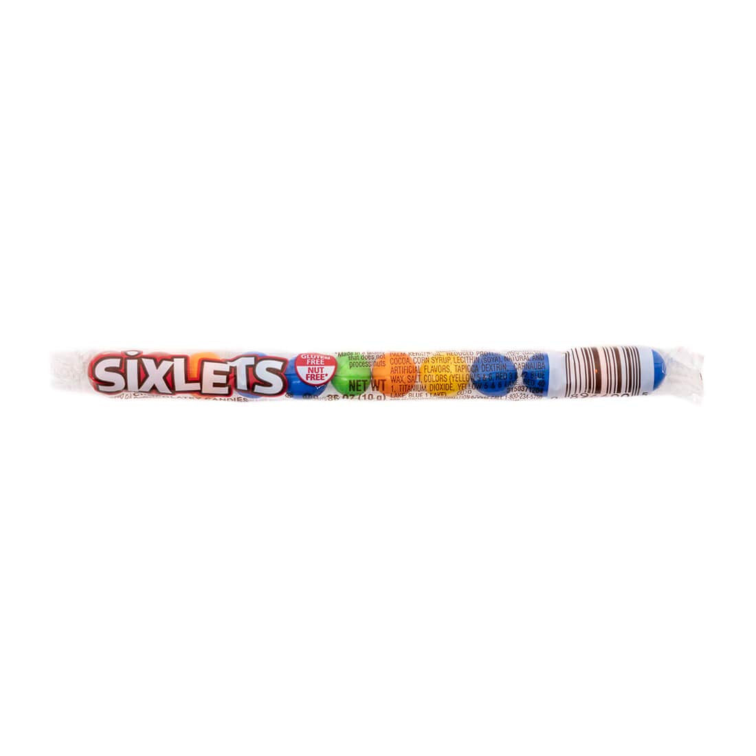 Original Sixlets Chocolate Candy Twelve Ball Tube Display Box