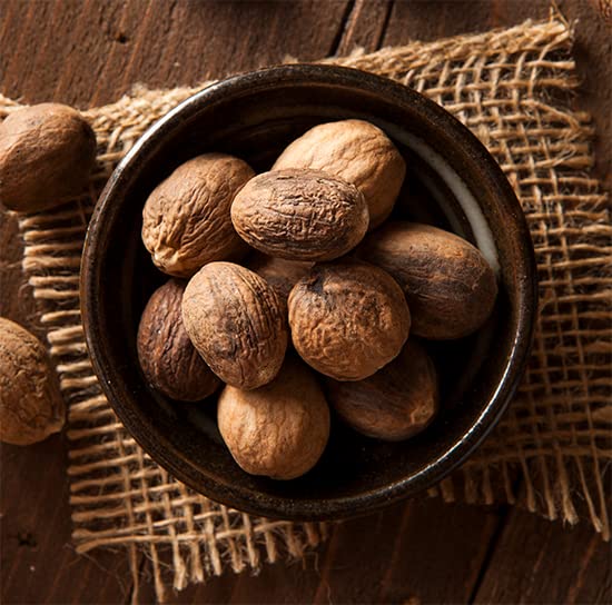 Unpretentious Whole Nutmeg, 1 Gallon, Gluten Free, Ideal for Holiday Dishes & Baked Goods