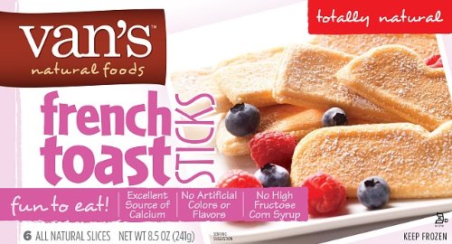 Van's, French Toast Sticks Totally Natural, 8.5 oz (Frozen)