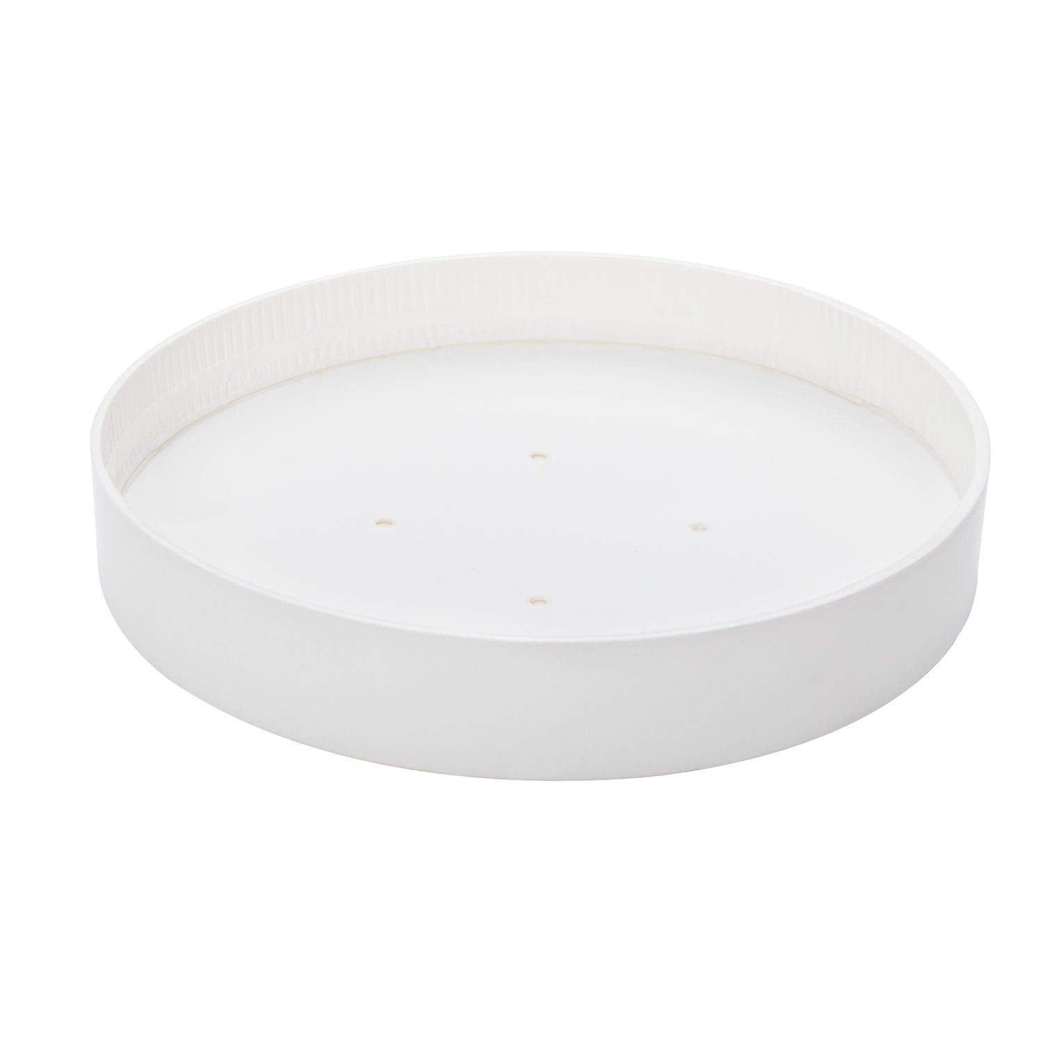 Karat Paper lid for DIA. 96 mm Gourmet Paper Cold/Hot Food Containers - 1,000 ct