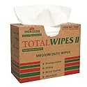 Horizon Industries 4-Ply Tissue Wipes II, 10" x 16.5", 150 Sheets per Box, 6 Boxes per Case