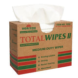 Horizon Industries 4-Ply Tissue Wipes II, 10" x 16.5", 150 Sheets per Box, 6 Boxes per Case