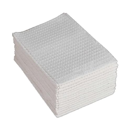 Avalon Papers Professional Towels, White, 13" x 18" (Pack of 500) - Waffle Embossed - 3-Ply Tissue - Dental Consumables (1001A)