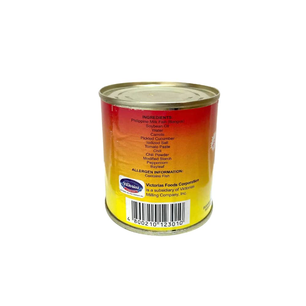 Victorias Bangus in Oil Spanish Style Filipino 200g - Pack of 4