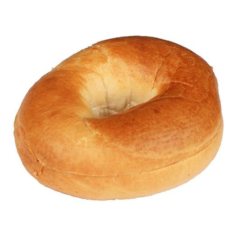 Just Bagels Individually Wrapped Mini Plain Bagel, 2 Ounce - 60 per case.