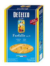 De Cecco Semolina Pasta, Farfalle, 1 Pound