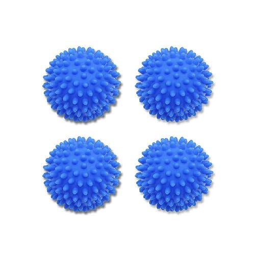 4 Pack Dryer Balls Home Expressions for Keeping Laundry Soft and Fresh, Reusable Replace Laundry Drying Fabric Softener