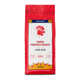 Puroast Low Acid Coffee Ground | French Roast Ground | Dark Roast | High Antioxidants & High pH |No Bitter Aftertaste | Reduced Heartburn & GERD |