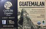 CAFE Ole Organic Guatemalan Light Roast Single Serve Coffee K-Cups - Pack of 2