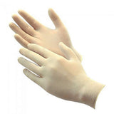 Disposable Latex Gloves, Powder Free Size X-large, 90 Gloves Per Box (X-large)