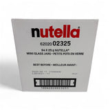 Nutella Hazelnut Spread with Cocoa Glass Jar, .88 Ounce -- 64 per case.