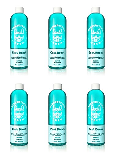 Barkerstown Brew Advanced Hydration For Dogs, 12 Ounce Bottle (6 Pack) (Cool Drool - Butter Flavor)