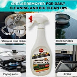 VeZee Bagi SHUMANIT - 16.9 Oz Cold Grease Remover. Spray for The immediate Removal of Stubborn and Burnt fats/Grease: 4Pk