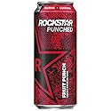 Rockstar Fruit Punch Punched Energy Drink, 16 Ounce (16 Cans)