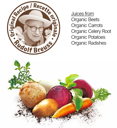 Biotta Organic Breuss Vegetable Juice - 100% Vegetable Juice for Energy, Immunity & Wellness - Excellent Source of Nutrients - All Natural, Non-GMO