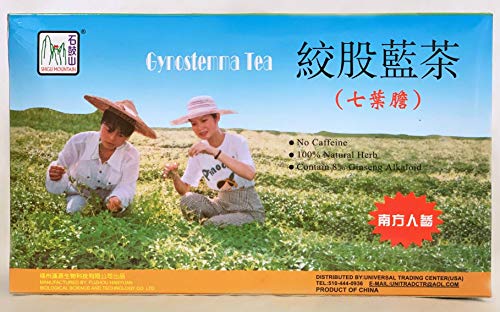 Gynostemma Tea (Jiaogulan Tea) 100 2g Green Tea Bags