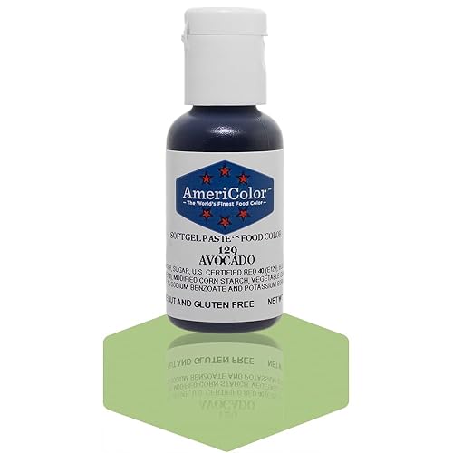 Americolor Soft Gel Paste Food Color, .75-Ounce, Avocado Green