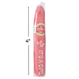Fun Express It's A Girl Bubble Gum Cigars - Pink Baby Shower Favors for Guests 36 Pack | Gender Reveal Party Favors & Prizes | Individually Wrapped