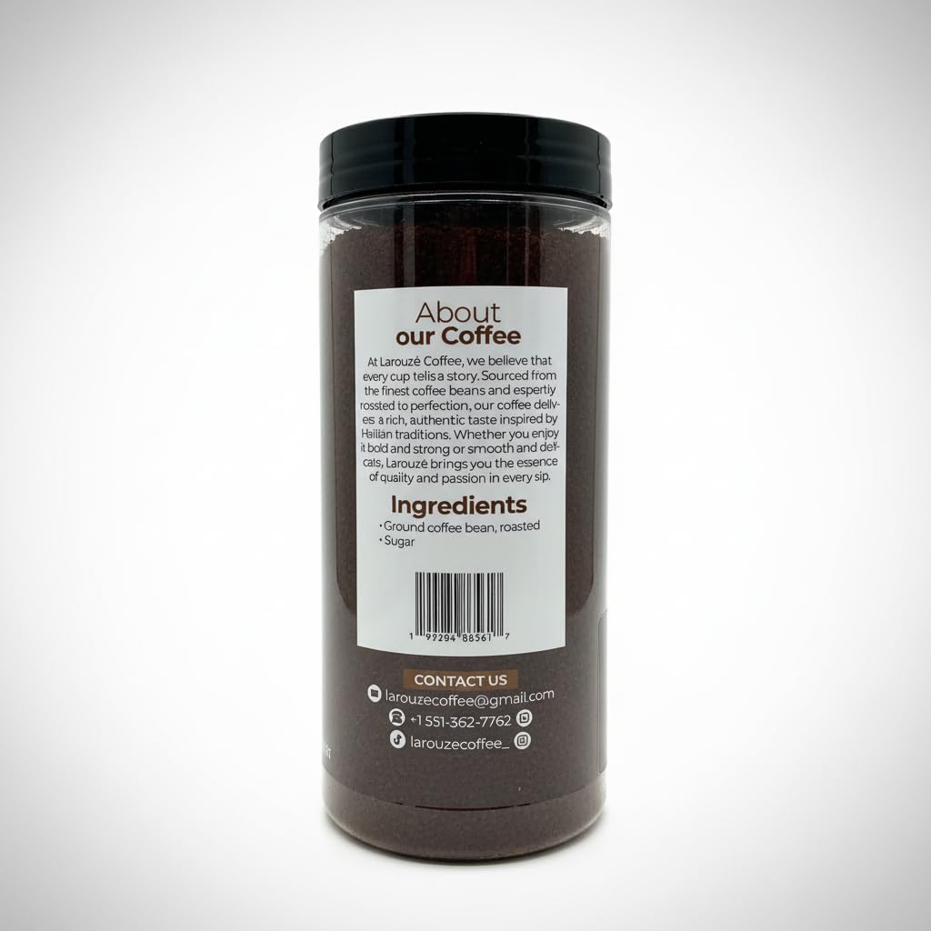 Larouze Dark Roast Ground Coffee