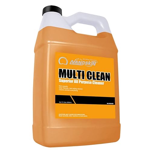 Nanoskin MULTI CLEAN All Purpose Concentrated Cleaner 1 Gallon - Removes Dirt, Grease & Stains on Counters, Carpet, Floors, Fabric, Equipment
