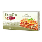 Granoro Gluten-Free Lasagne with Quinoa Flour #470 -Authentic Italian Oven-Ready Lasagna Sheets, Corn & Rice Pasta, Firm Texture, Made in Italy (250g)