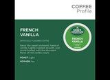 Green Mountain Coffee, French Vanilla, Single-Serve Keurig K-Cup Pods, Light Roast Coffee, 192 Count (8 Boxes of 24 Pods)
