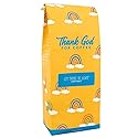 Thank God For Coffee Let There Be Light Light Roast Whole Bean Coffee, Single Origin Peru, Citrus & Hibiscus Notes, 12 oz