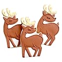 1 Dz. Deer Cookies! Peaceful and Prancing. Christmas, Winter, Birthday Themed Shower Party Favors or Gift.