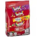 HUBZ Assorted Candy Variety Pack, 100 Pieces, Skittles, Gummies and Life Savers, Bulk Bag