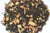 Organic Masala Chai Black Tea - Loose Leaves Blended With Natural Ingredient, Infused with Tea Spices-Cinnamon, Ginger, Cardamom-Energizes, Relieves