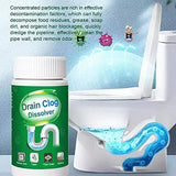 4pcs Pipe Dredge, Bubble Bombs Drain Cleaner, Powerful Sink and Drain Cleaner, Portable Powder Cleaning Tool, Super Clog Remover, Powder Agent