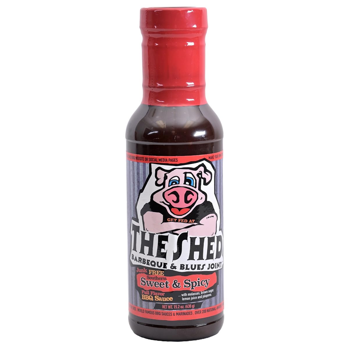 The Shed Barbeque & Blues Joint Southern Sweet & Spicy BBQ Sauce
