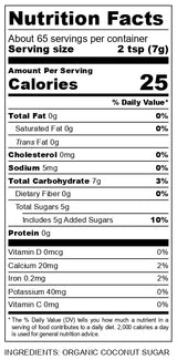 Big Tree Farms Organic Brown Coconut Sugar - Coconut Palm Sugar, Unrefined, Fine Crystals, Cane Sugar Replacement, Coconut Blossom Nectar, Vegan