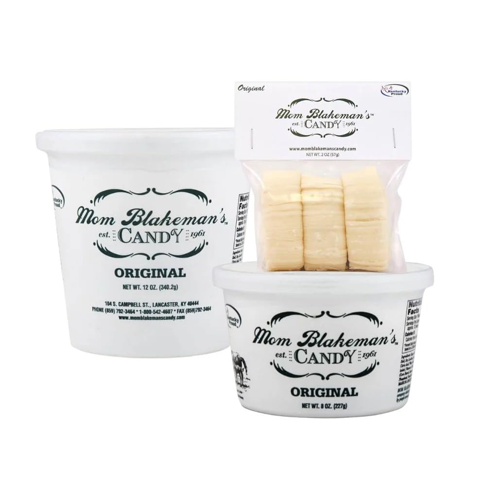 Mom Blakeman’s Pull Candy - Handmade Creamed Confection- 2oz