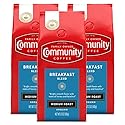 Community Coffee Breakfast Blend 36 Ounce, Medium Roast Ground Coffee, 12 Ounce (Pack of 3)