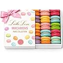 Leilalove Macarons - 12 Gourmet Macarons dozen flavors - box may vary in colors