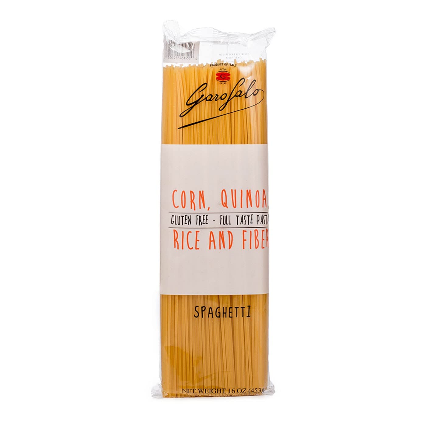 Garofalo - Premium Gluten-Free Spaghetti Pasta, Italian Made, Corn, Rice, Potato & Quinoa Blend, Bronze-Drawn, Al Dente (4 pack)