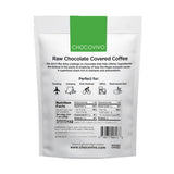 ChocoVivo Dark Chocolate Covered Coffee Beans 70% Cacao, Superfood Snack - Paleo + Keto Friendly, 2.5 Ounces Each - 3pack